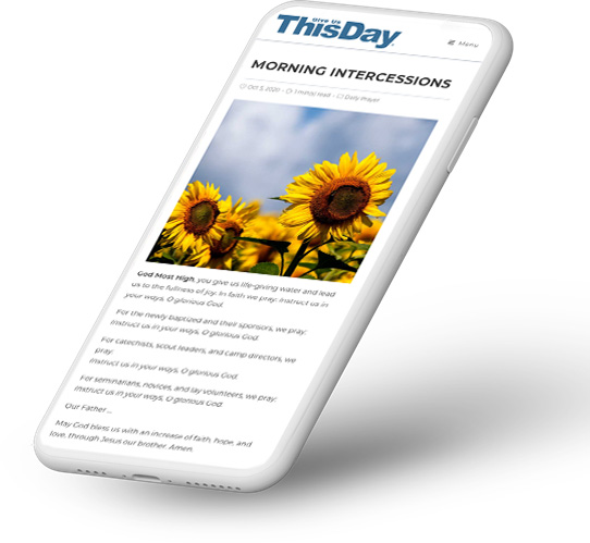 Give Us This Day Newsletter
